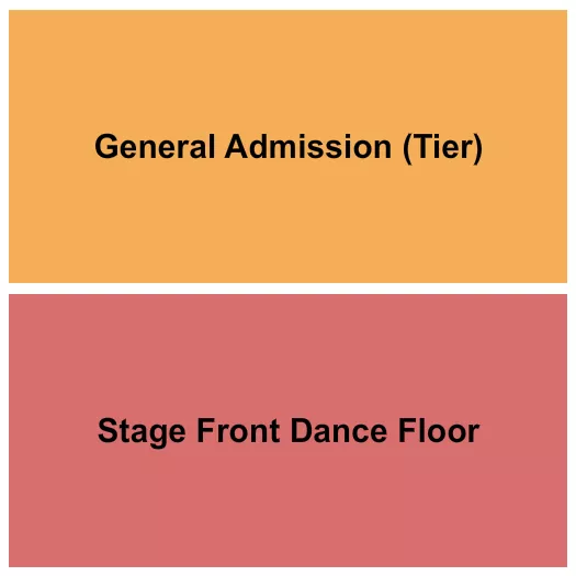 GA DANCEFLR Seating Map Seating Chart