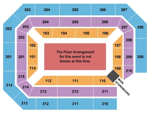 GENERIC FLOOR Seating Map Seating Chart