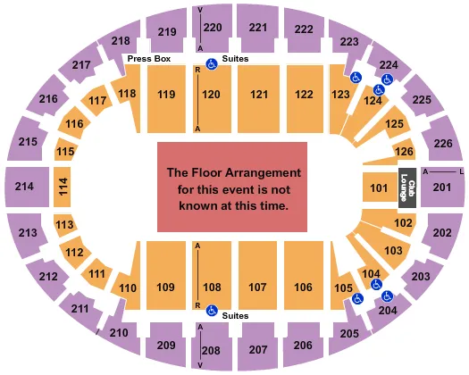 GENERIC FLOOR Seating Map Seating Chart