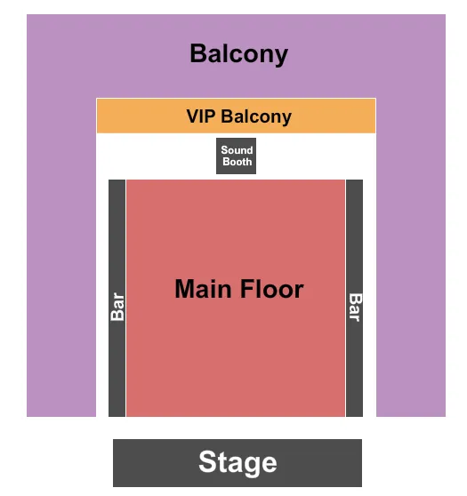 SAINT ANDREWS HALL DETROIT ENDSTAGE Seating Map Seating Chart