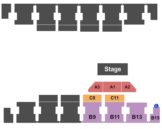 THEATRE Seating Map Seating Chart