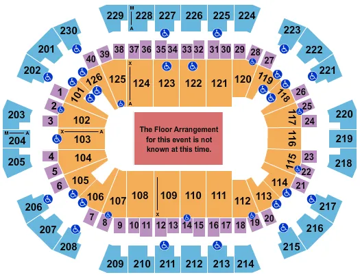 GENERIC FLOOR Seating Map Seating Chart