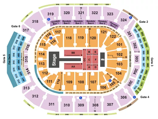 KARTEL Seating Map Seating Chart