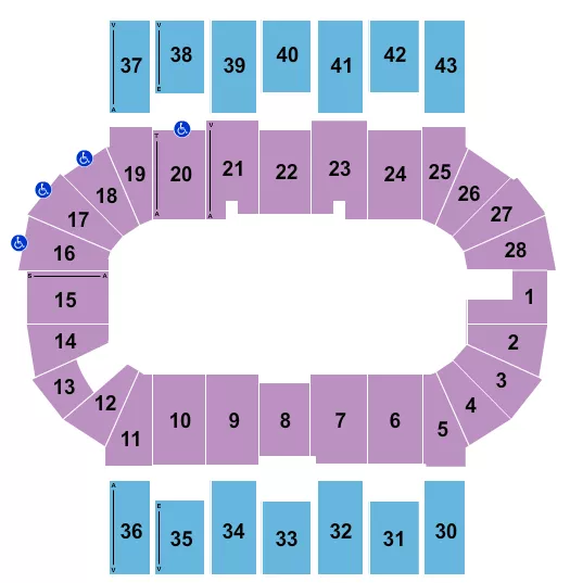 OPEN FLOOR Seating Map Seating Chart