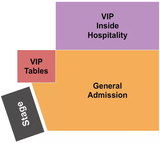 CONCERT Seating Map Seating Chart