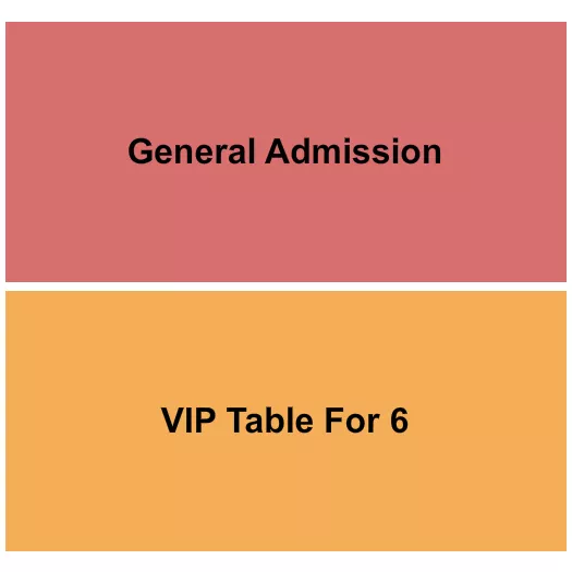 GA TABLE Seating Map Seating Chart