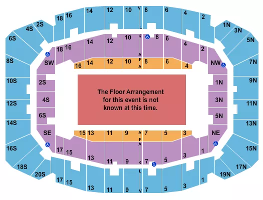 GENERIC FLOOR Seating Map Seating Chart
