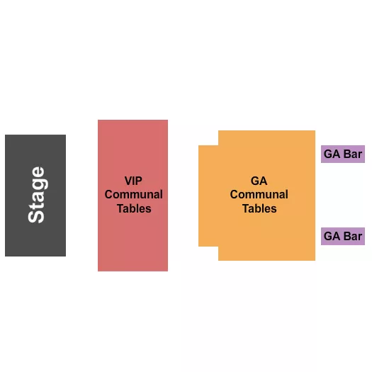 DRAG BRUNCH Seating Map Seating Chart