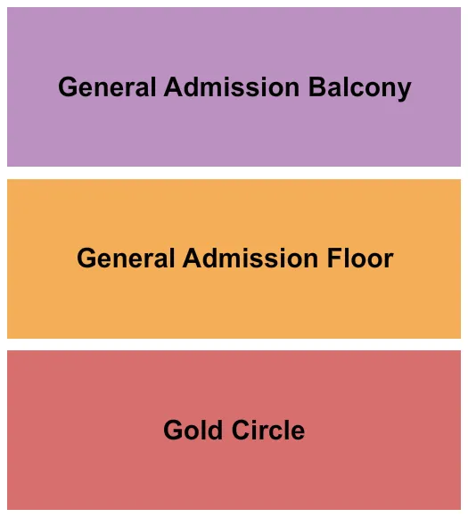 GC GA FLR BALC Seating Map Seating Chart