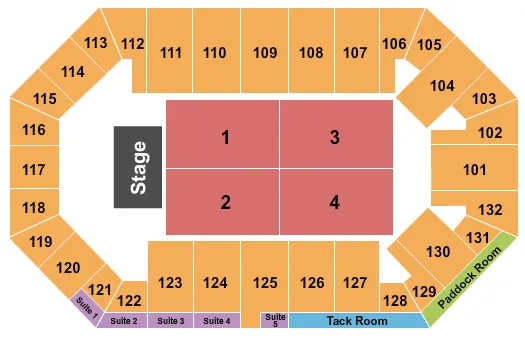 MOTHERS DAY SOUL CELEBRATION Seating Map Seating Chart