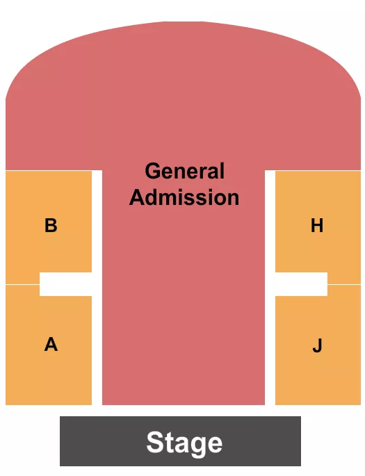 ENDSTAGE GA RSV Seating Map Seating Chart