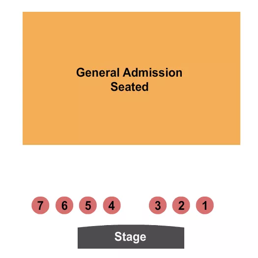 GA TABLES Seating Map Seating Chart