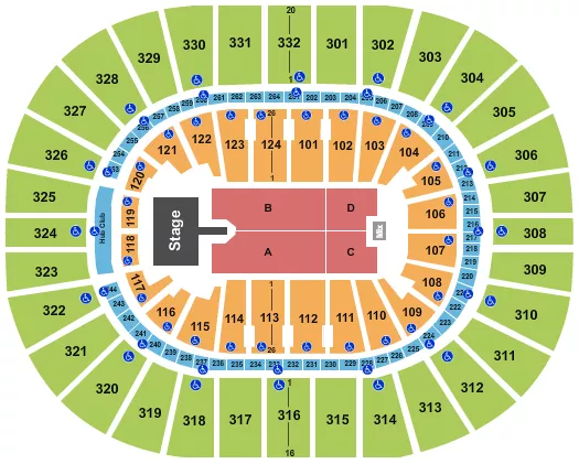 CECE WINANS Seating Map Seating Chart