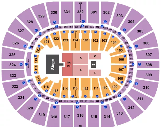 CREED Seating Map Seating Chart