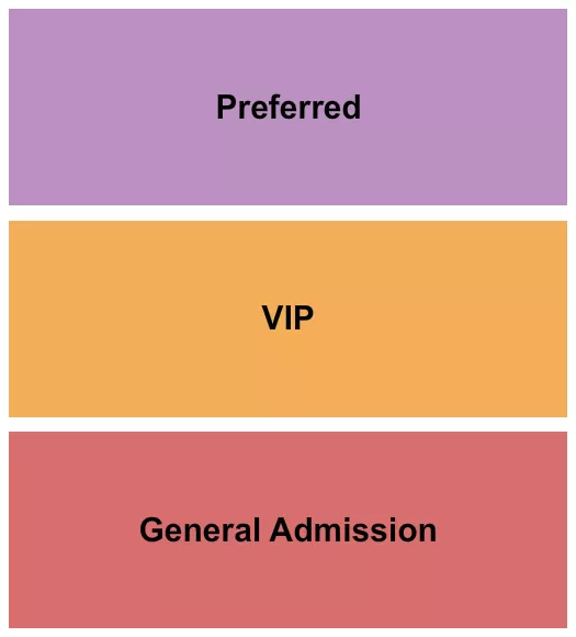GA VIP PREFERRED Seating Map Seating Chart