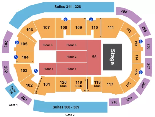 HARDY Seating Map Seating Chart