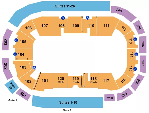 OPEN FLOOR Seating Map Seating Chart