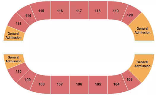 OPEN FLOOR GA 3 Seating Map Seating Chart