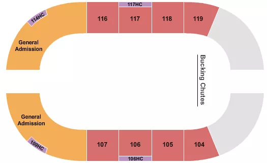 OPEN FLOOR GA 4 Seating Map Seating Chart