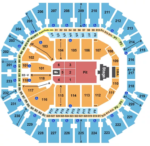 JOJI Seating Map Seating Chart