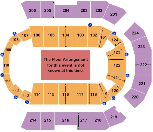 GENERIC FLOOR Seating Map Seating Chart