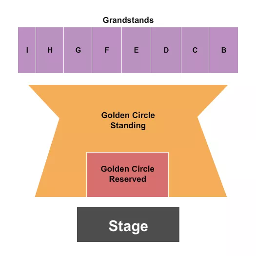 SPOKANE COUNTY FAIR EXPO CENTER ENDSTAGE 3 Seating Map Seating Chart