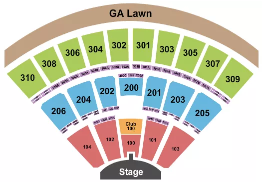 HOOTIE Seating Map Seating Chart