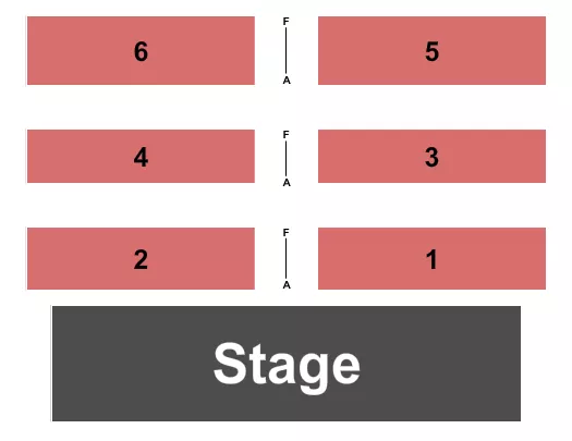 ST PETERSBURG MARRIOTT CLEARWATER ENDSTAGE Seating Map Seating Chart