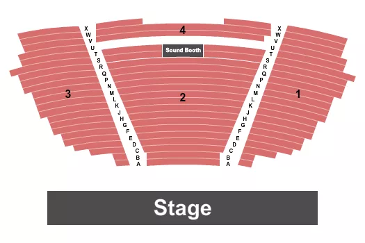 ENDSTAGE 2 Seating Map Seating Chart