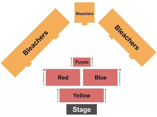 ENDSTAGE 3 Seating Map Seating Chart