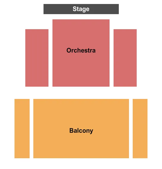 ENDSTAGE Seating Map Seating Chart