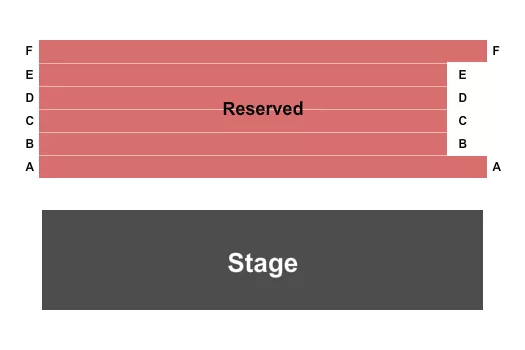 SULLIVAN THEATER BATON ROUGE ENDSTAGE Seating Map Seating Chart