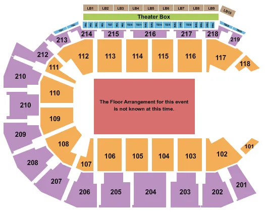 GENERIC FLOOR Seating Map Seating Chart