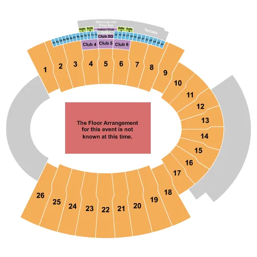 GENERIC FLOOR Seating Map Seating Chart