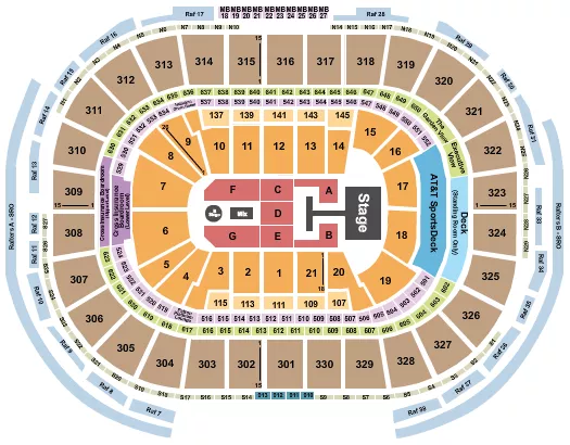 DESCENDANTS ZOMBIES Seating Map Seating Chart