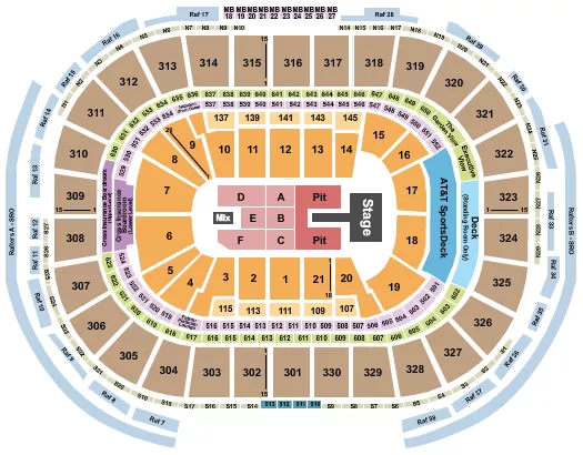 RENEE RAPP Seating Map Seating Chart