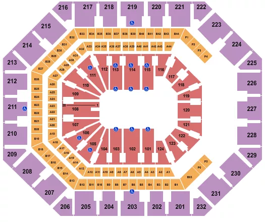 OPEN FLOOR Seating Map Seating Chart