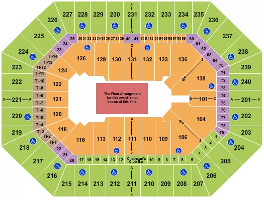 GENERIC FLOOR Seating Map Seating Chart