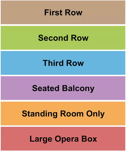 WRESTLING Seating Map Seating Chart