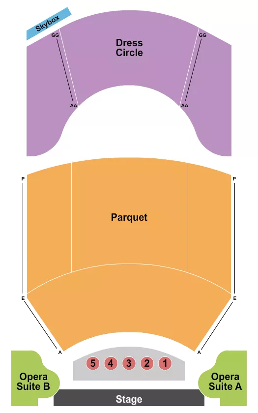 ENDSTAGE TABLES Seating Map Seating Chart
