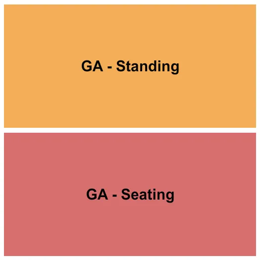 THE ABBEY ORLANDO GA STANDING GA SEATING Seating Map Seating Chart
