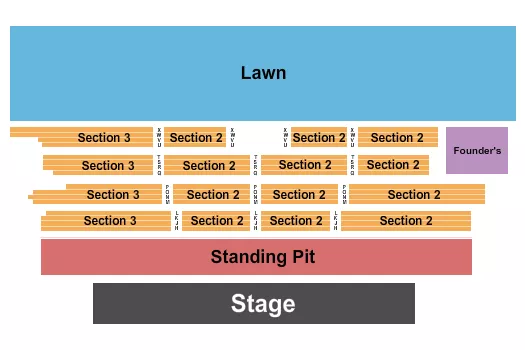 ENDSTAGE 3 Seating Map Seating Chart