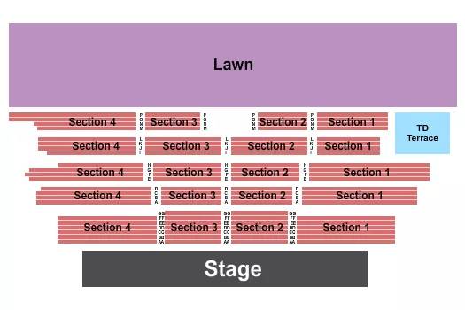 ENDSTAGE GC 2 Seating Map Seating Chart