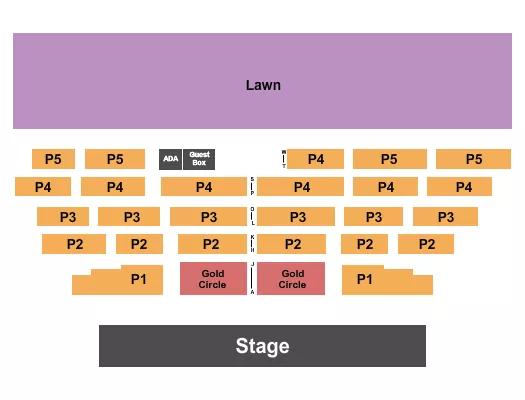 ENDSTAGE GC Seating Map Seating Chart