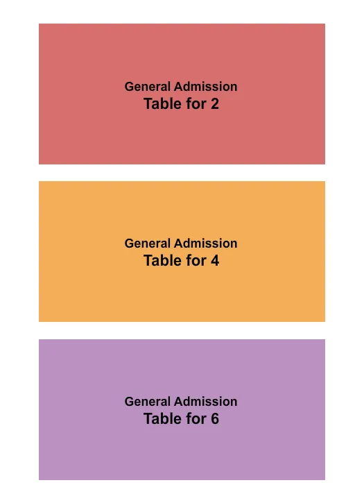 THE CAVERNS ABOVE GROUND AMPHITHEATER TN ST PAUL AND THE BROKEN BONES Seating Map Seating Chart