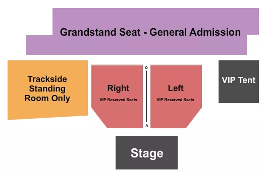ENDSTAGE 3 Seating Map Seating Chart