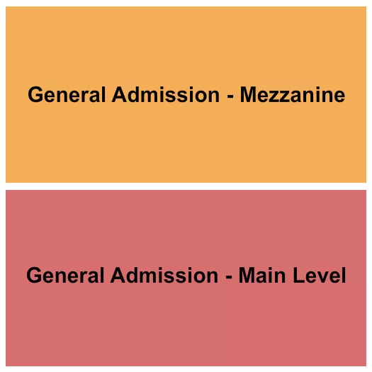 THE CITY CENTER IL GA MAIN MEZZ Seating Map Seating Chart