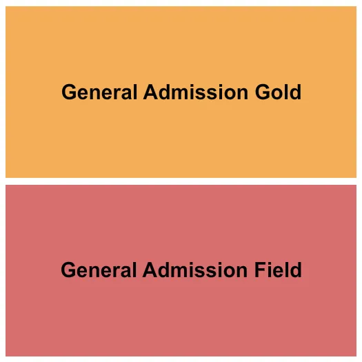 GA FIELD GOLD Seating Map Seating Chart