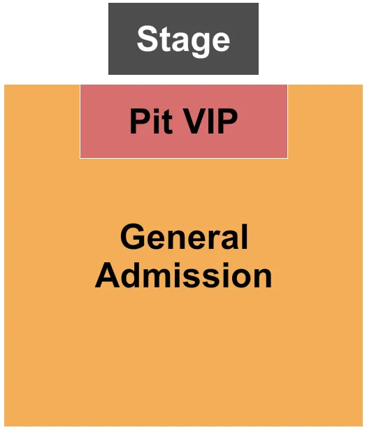 THE DISTRICT SIOUX FALLS TRACY LAWRENCE Seating Map Seating Chart
