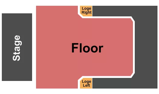 THE ELM BOZEMAN FLOOR LOGES Seating Map Seating Chart
